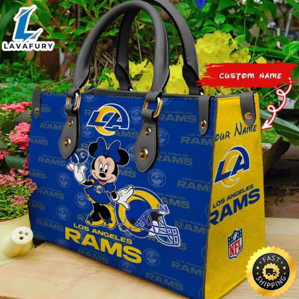 Los Angeles Rams Minnie Women Leather Hand Bag