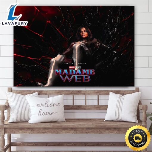 Madame Web 2023 Movie Marvel Poster Canvas