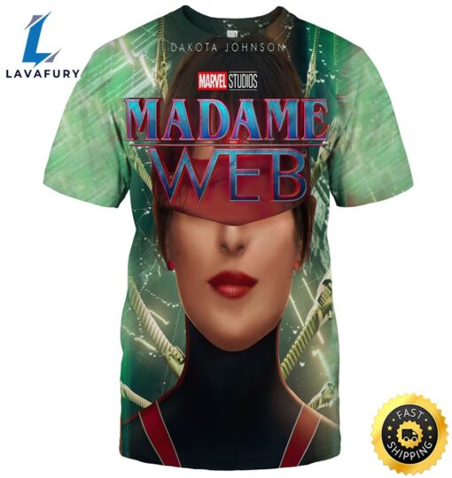 Madame Web Movie (2024) 3d T-Shirt