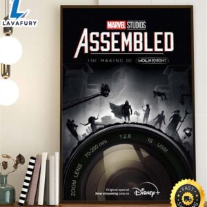 Marvel Studios Assembled The Making of Moon Knight Art Decor Poster Canvas