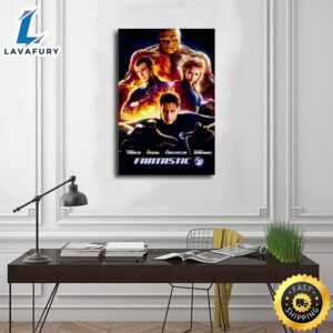 Marvel Studios Fantastic Four Fan Art Home Decor Poster Canvas
