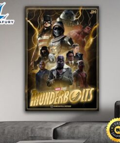 Marvel Thunderbolts 2024 Movie Poster