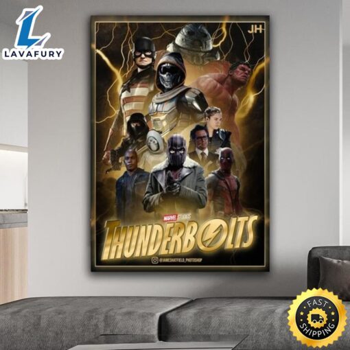 Marvel Thunderbolts 2024 Movie Poster