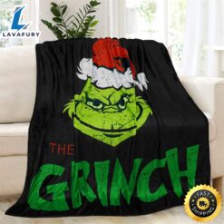 Metawu Grinch Blanket Merry Grinchmas…