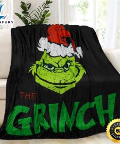 Metawu Grinch Blanket Merry Grinchmas…