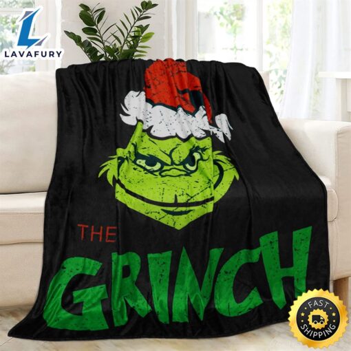 Metawu Grinch Blanket Merry Grinchmas Christmas Blanket