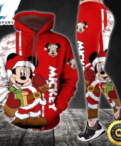Mickey Mouse Christmas Hoodie Leggings…