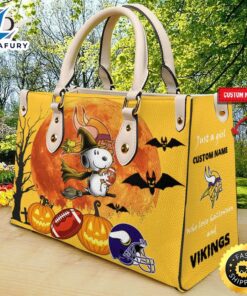 Minnesota Vikings NFL Snoopy Halloween…