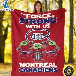 Montreal Canadiens Baby Yoda Fleece…