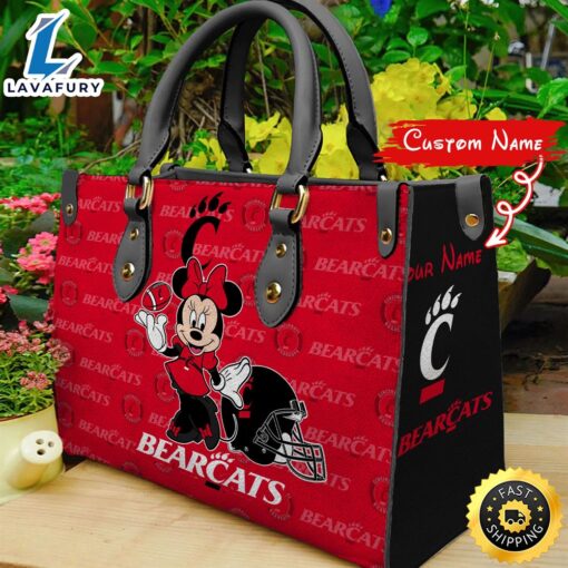 NCAA Cincinnati Bearcats Minnie Women Leather Hand Bag