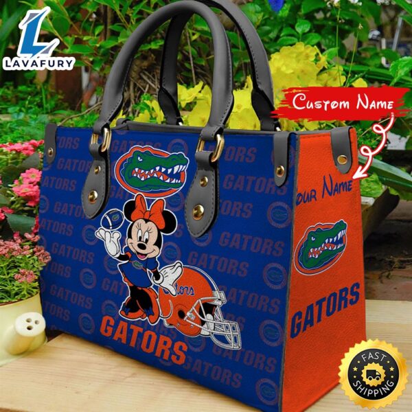 NCAA Florida Gators Minnie Women Leather Hand Bag