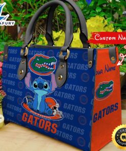 NCAA Florida Gators Stitch Women Leather Hand Bag