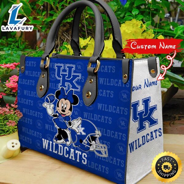 NCAA Kentucky Wildcats Minnie Women Leather Hand Bag