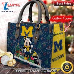 NCAA Michigan Wolverines Mickey Christmas…