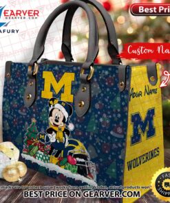 NCAA Michigan Wolverines Mickey Christmas…