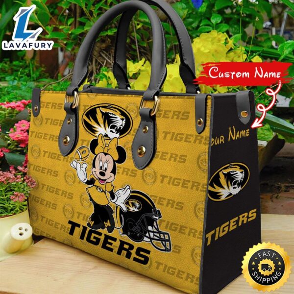 NCAA Missouri Tigers Minnie Women Leather Hand Bag