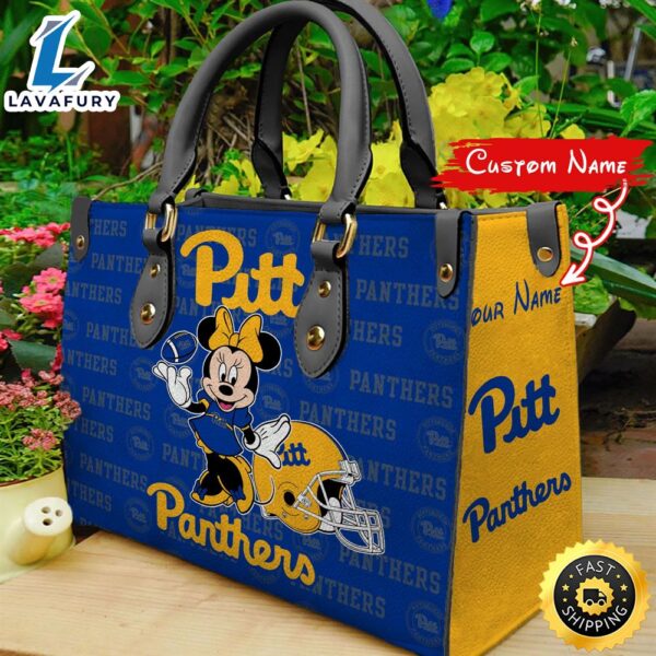 NCAA Pittsburgh Panthers Minnie Women Leather Hand Bag