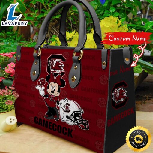 NCAA South Carolina Gamecocks Minnie Women Leather Hand Bag