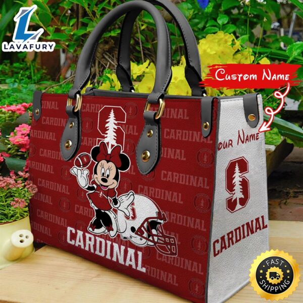 NCAA Stanford Cardinal Minnie Women Leather Hand Bag