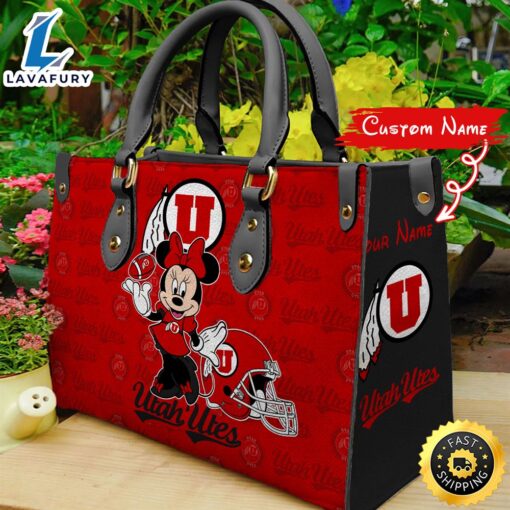 NCAA Utah Utes Minnie Women Leather Hand Bag