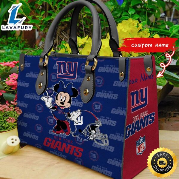 New York Giants Minnie Women Leather Hand Bag