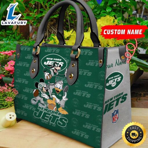 New York Jets Disney Women Leather Bag