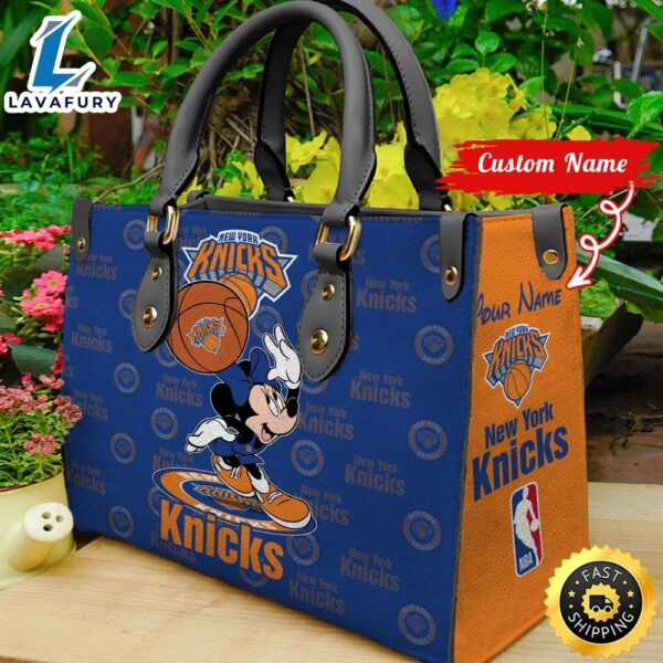 New York Knicks NBA Minnie Women Leather Hand Bag