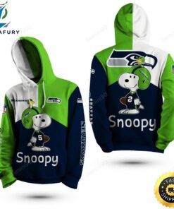 Nfl Seattle Seahawks Snoopy 3d…