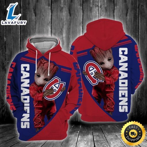 Nhl – Montreal Canadiens 3d Hoodie Style