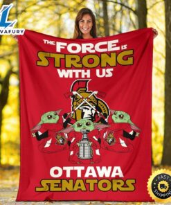 Ottawa Senators Baby Yoda Fleece…