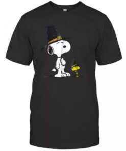 Peanuts Funny Snoopy Woodstock Thanksgiving…