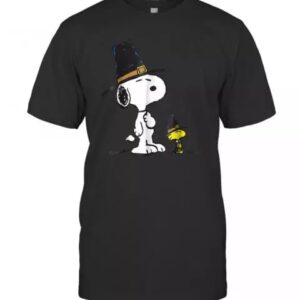 Peanuts Funny Snoopy Woodstock Thanksgiving…
