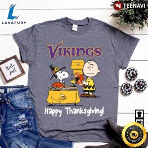 Peanuts Minnesota Vikings Football Happy…