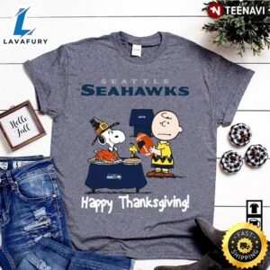Peanuts Seattle Seahawks Football Happy…