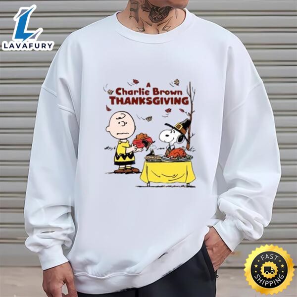 Peanuts Snoopy Charlie Brown Thanksgiving T-Shirt