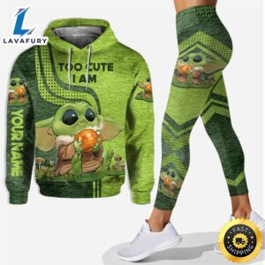Personalized Baby Yoda Hoodie Leggings Adults Men Women Star Wars Clothes Gifts For Fans