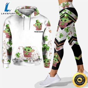 Personalized Baby Yoda Hoodie Leggings Men Women Kids Star Wars Clothes Gifts For Fans