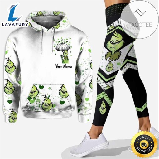 Personalized Grinch Ew Love… Hoodie And Leggings