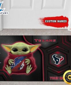 Personalized Houston Texans Baby Yoda…