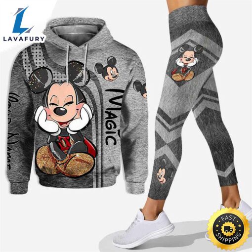 Personalized Mickey Mouse Hoodie Leggings