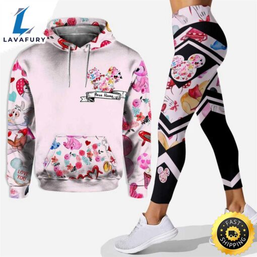 Personalized Mickey Mouse Hoodie Leggings 3D All Over Print