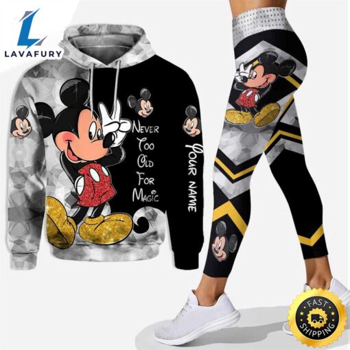 Personalized Mickey Mouse Hoodie Leggings All Over Print