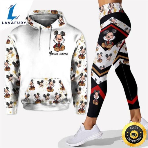 Personalized Mickey Mouse Hoodie Leggings All Over Print