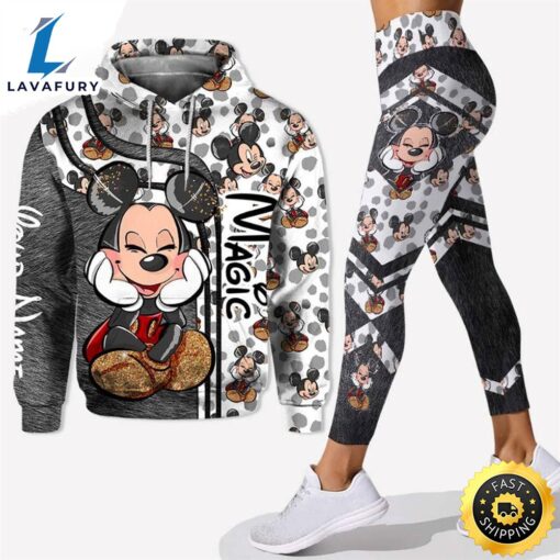 Personalized Mickey Mouse Hoodie Leggings All Over Print