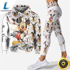 Personalized Mickey Mouse Hoodie Leggings…