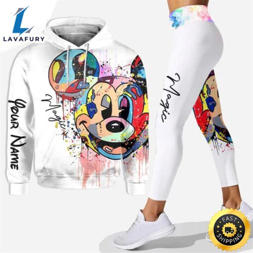 Personalized Mickey Mouse Hoodie Leggings POD Design-Owlsmatrix_5574