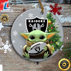 Personalized Oakland Raiders Baby Yoda…