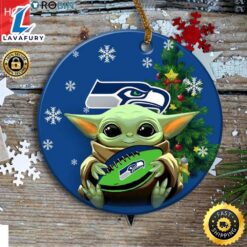 Personalized Seattle Seahawks Baby Yoda…