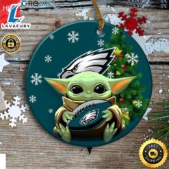 Philadelphia Eagles Baby Yoda Christmas…