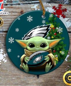 Philadelphia Eagles Baby Yoda Christmas…